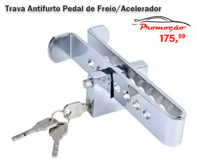 Trava de pedal freio e acelarador